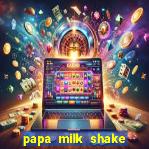 papa milk shake click jogos